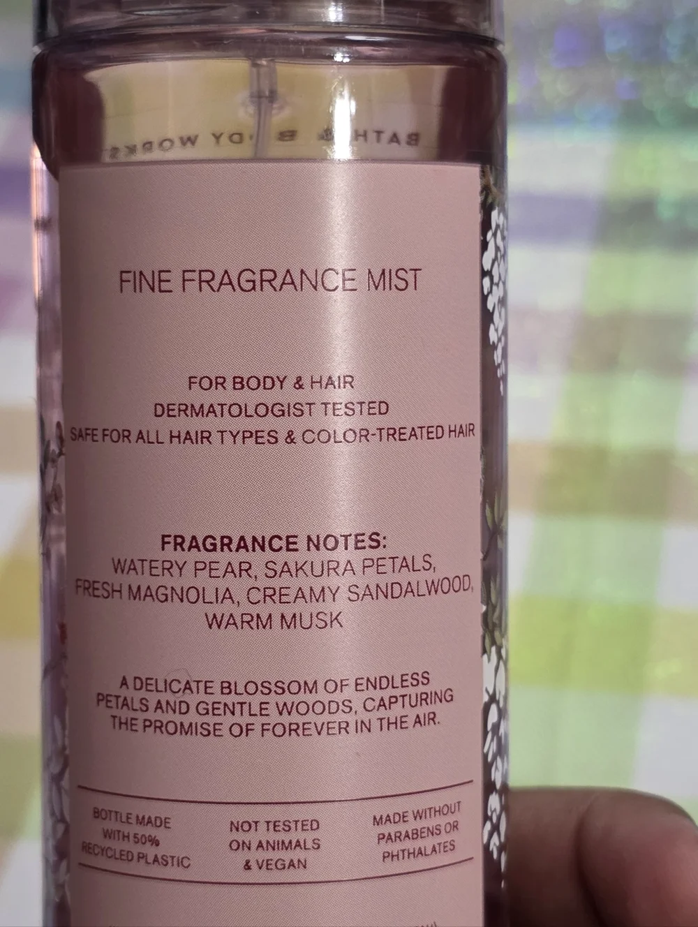 Bath & Body Works Forever Cherry Blossom Body Cream & Fragrance Mist Set NEW